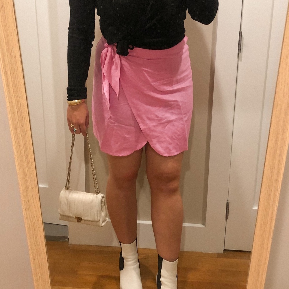 Zara Pink Mini Skirt